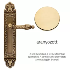   Linea Cali Arcadia aranyozott kilincsgarnitúra XL Pajzsos 1641 PL OZ