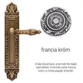   Linea Cali Arcadia francia króm kilincsgarnitúra XL Pajzsos 1641 PL NF