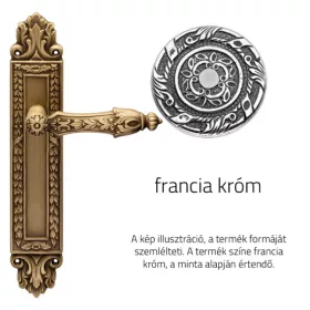   Linea Cali Arcadia francia króm kilincsgarnitúra Pajzsos 1640 PL NF