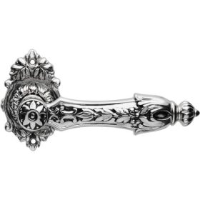   Linea Cali Arcadia francia króm díszes rozettás kilincsgarnitúra 1640 RB 008 NF