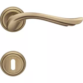   Linea Cali Aria matt patinás körrozettás kilincsgarnitúra 1630 RB 011 PM