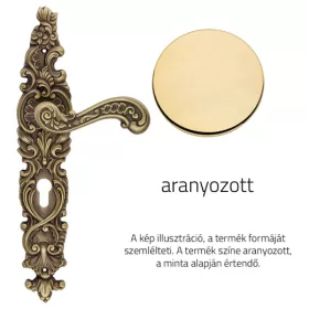   Linea Cali Barocco aranyozott Pajzsos kilincsgarnitúra 1520 PL OZ