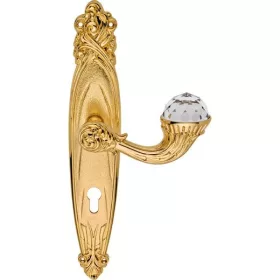   Linea Cali Brilliant Crystal aranyozott Pajzsos kilincsgarnitúra 1531 PL OZ