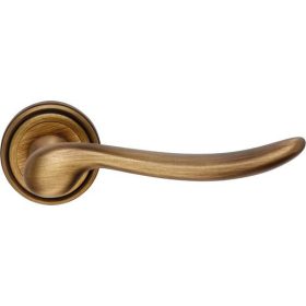   Linea Cali Beta matt patinás díszes körrozettás kilincsgarnitúra 488 RB 011 PM