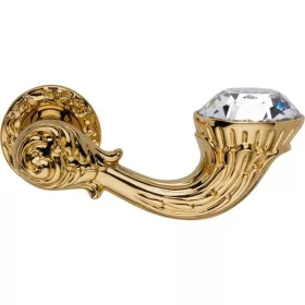   Linea Cali Brilliant Diamond aranyozott körrozettás kilincsgarnitúra 1525 RB 113 OZ