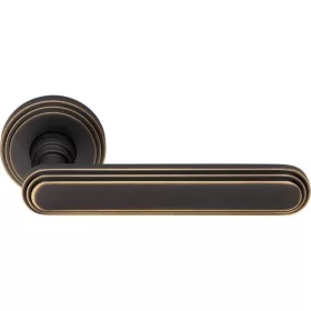   Linea Cali Chic matt bronz körrozettás kilincsgarnitúra 1670 RB 004 BM