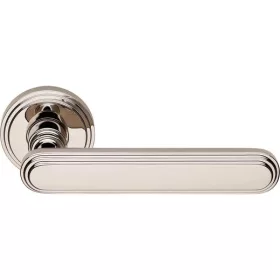   Linea Cali Chic fényes nikkel körrozettás kilincsgarnitúra 1670 RB 004 NL