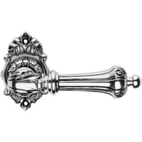   Linea Cali Charme francia króm díszes rozettás kilincsgarnitúra 1590 RB 008 NF