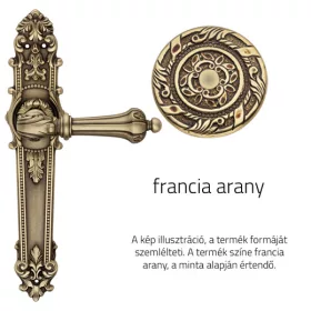   Linea Cali Charme francia arany Pajzsos kilincsgarnitúra 1590 PL OF