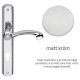 Linea Cali Cosmic matt króm Pajzsos kilincsgarnitúra 1335 PL CS