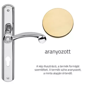   Linea Cali Cosmic aranyozott Pajzsos kilincsgarnitúra 1335 PL OZ