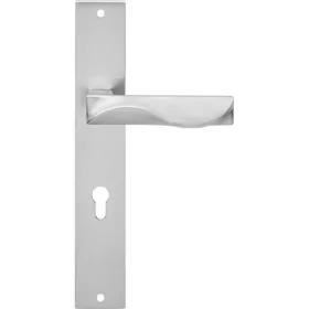   Linea Cali Duna matt króm Pajzsos kilincsgarnitúra 1410 PL CS