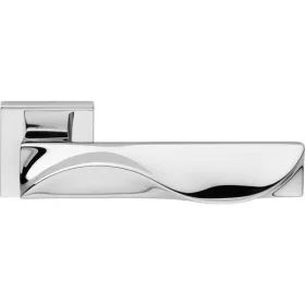   Linea Cali Duna fényes króm négyzetrozettás kilincsgarnitúra 1410 RB 019 CR