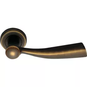   Linea Cali Elika matt bronz körrozettás kilincsgarnitúra 990 108 BM