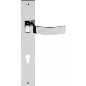   Linea Cali Elios Crystal fényes króm Pajzsos kilincsgarnitúra 1340 PL CR