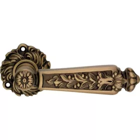   Linea Cali Epoca matt patinás díszes körrozettás kilincsgarnitúra 1210 RB 078 PM