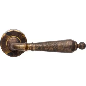   Linea Cali Florenzia antik réz körrozettás kilincsgarnitúra 1460 RB 101 AN