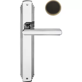   Linea Cali Glamor matt bronz Pajzsos kilincsgarnitúra 1555 PL 0P BM