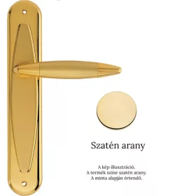   Linea Cali Havana szatén arany Pajzsos kilincsgarnitúra 1080 PL 0P OZ