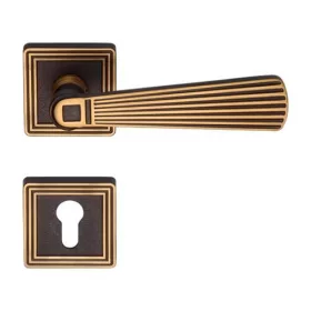   Linea Cali Opera négyzetrozettás kilincsgarnitúra 1055 RB 114