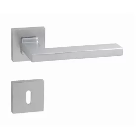   Linea Cali Sintesi matt króm négyzetrozettás kilincsgarnitúra 1300 RB 019 CS