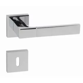   Linea Cali Thais négyzetrozettás kilincsgarnitúra 1155 RB 019 CR