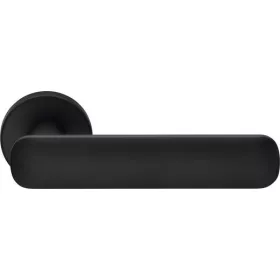   Linea Cali Target Zincral matt fekete körrozettás kilincsgarnitúra 466 RB 027 VE