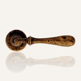   Linea Cali Tosca antik réz körrozettás kilincsgarnitúra 745 RB 101 PA