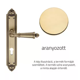   Linea Cali Aida aranyozott Pajzsos kilincsgarnitúra 1611 PL OZ