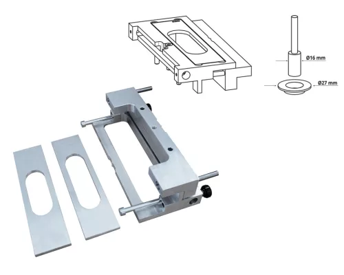Otlav Drilled 3D 230 für verdeckte Scharniere ALU