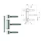 Otlav-Gurt 3-teilig Sicherheitsgurt 20mm Silber