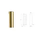 Otlav Gurtabdeckung 3D 20 Gold (Alu)