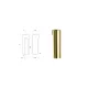 Otlav Gurtabdeckung 3D 14 Gold ALU