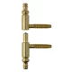 Otlav 2-teiliges Zierscharnier 14mm BOY+GIRL Kupfer