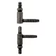Otlav Riemen 2-teilig Dekorativ 13mm GIRL+BOY Schwarz