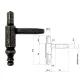 Otlav Riemen 2-teilig Dekorativ 13mm BOY Schwarz