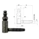 Otlav Riemen 2-teilig Dekorativ 13mm GIRL Schwarz