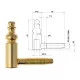 Otlav Scharnier 2-teilig dekorativ 13mm GIRL Kupfer