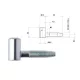 Otlav-Gurt 2-teilig Ball 13/44 GIRL Silber (1x690Stk)