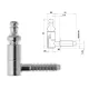 Otlav 2-teiliger Zierriemen 9mm GIRL Nickel