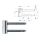 Otlav Armband 3D langer Stift.16mm MÄDCHEN Silberstiftlänge 57 mm