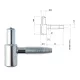 Otlav-Gurt 2-teilig Ball 13/44 BOY Silber (1x690Stk)