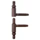 Otlav Scharnier 2 Teile Dekorativ 14mm GIRL+BOY Bronze