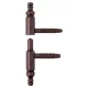 Otlav Scharnier 2 Teile Dekorativ 16mm GIRL+BOY Bronze