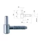 Otlav-Gurt 2-teilig Plain 9mm BOY silber
