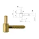 Otlav Scharnier 2 Teile Plain 9mm MALE Kupfer