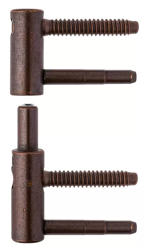 Otlav Scharnier 3D 14mm JUNGE+MÄDCHEN Bronze (Stiftlänge 38mm)