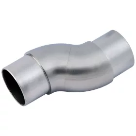   Sarokív flexibilis ? 424 x 20 mm csőhöz csiszolt nemesacél V2A