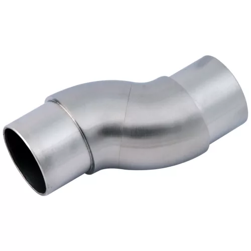 Sarokív flexibilis ? 424 x 20 mm csőhöz csiszolt nemesacél V2A