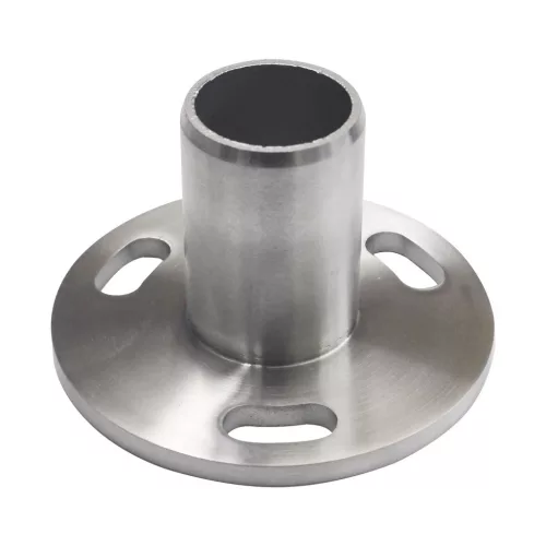 Tartóvas ? 424x20mm csőhöz lemez ? 100 mm csiszolt nemesacél V2A
